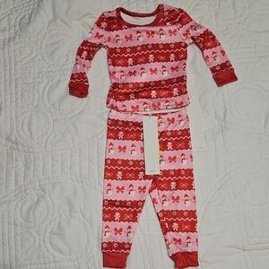 Red and Pink Kids Pajamas